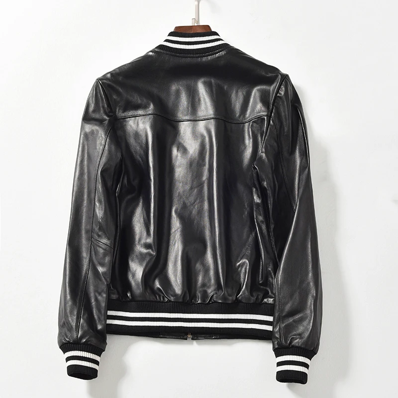 Женские пальто из натуральной овечьей шкуры осенняя тонкая женская верхняя