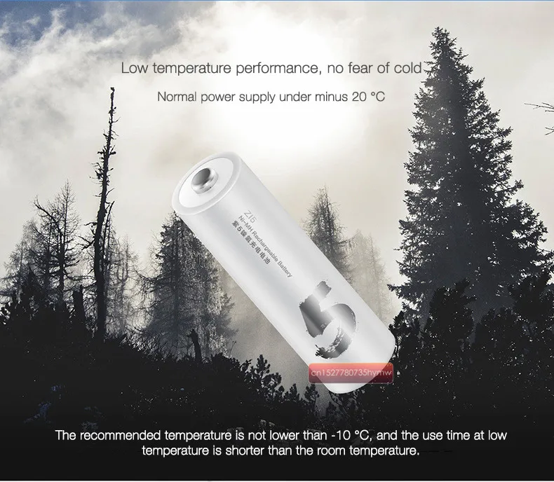 Xiaomi ZMI ZI5 1800mAh 1,2 V перезаряжаемая Ni-MH батарея KTV батарея, батарея дистанционного управления