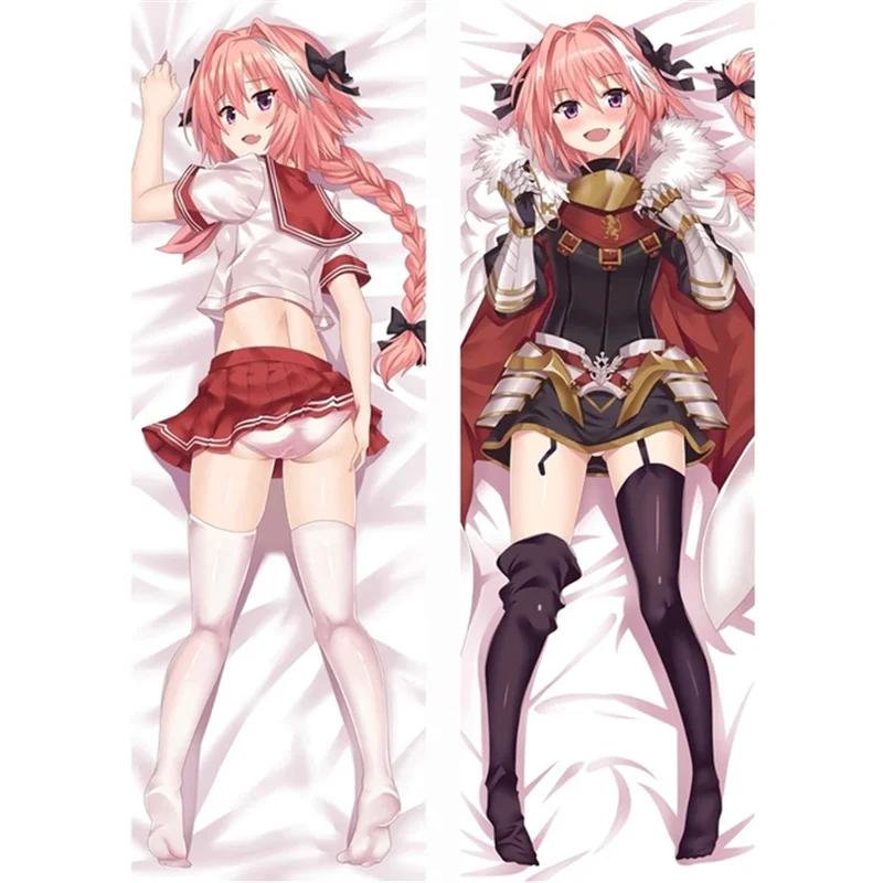Аниме Dakimakura Чехол Game Fate/Apocrypha Astolfo обнимающая подушка для тела Наволочка Peachskin -