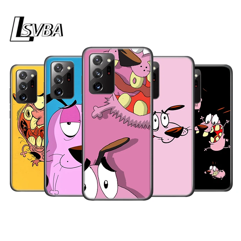 

Cowardl Cute Dog For Samsung S20 FE Ultra Lite Plus A91 A72 A71 A52 A51 A41 A31 A21S A21 A11 A02S A01 Phone Case