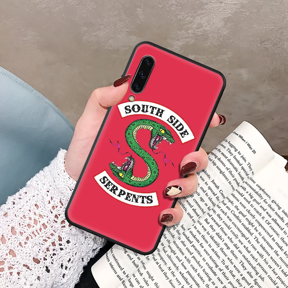 

American TV Riverdale Southside Serpents Phone Case For Samsung Galaxy A 5 7 8 10 20 20E 21S 30 30S 40 50 51 70 71 black Shell