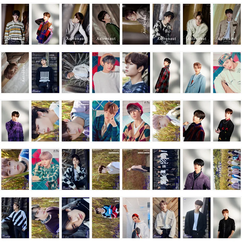 Kpop Stray Kids 5 й мини альбом &ltCle : LEVANTER&gt Polaroid Photo Lomo Cards K POP Fans коллекция металлическая