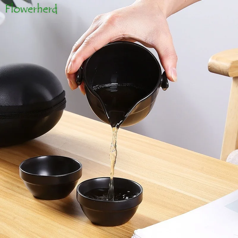 Керамические белые фарфоровые изделия чайный набор кунг-фу чайная посуда для