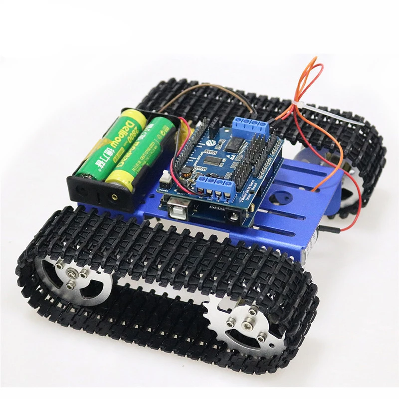Комплект шасси робота-автомобиля ESPduino Control 2WD T100 2-ходовой двигатель и 16-ходовой