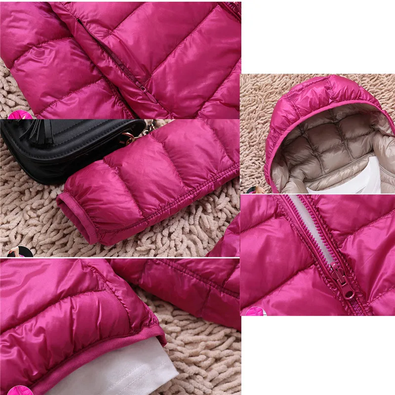 

Thin Warm 2021 Ultra Women Light White Duck Down Jackets Mom Plus Size 5XL Down Coats Winter Feather Jackets Double Side Coat