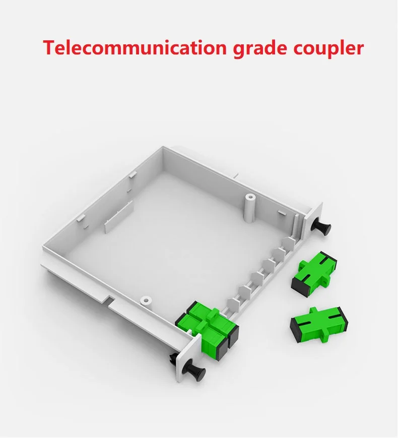 SC/APC Mini PLC 1X4 разветвитель волоконно-оптический Бокс 1x4 FTTH одномодовый уровень