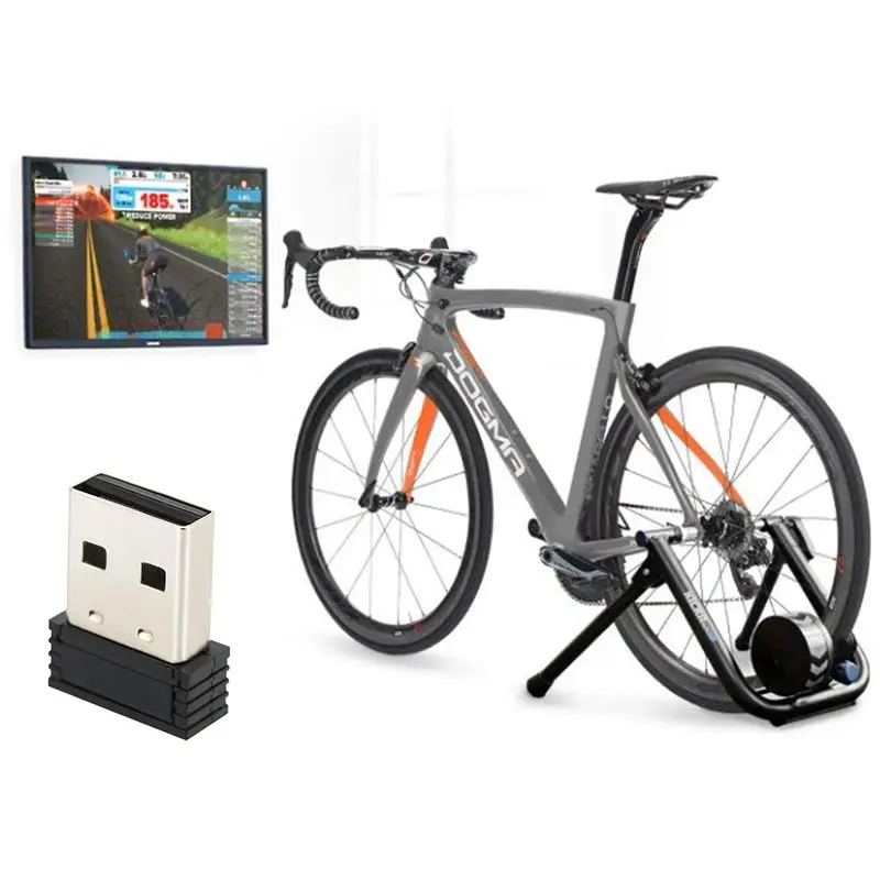 USB ANT+ Stick Адаптер для Garmin, Sunnto, Zwift, TacX, Bkool, PerfPRO Studio, CycleOps, TrainerRoad для обновления велотренажера, Compatib