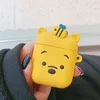 B7 Чехол для airpods 1/2 с милой уткой и милым котом из мультфильма для air pods 2, силиконовый чехол, Bluetooth, беспроводной чехол для наушников - Цвет: B7
