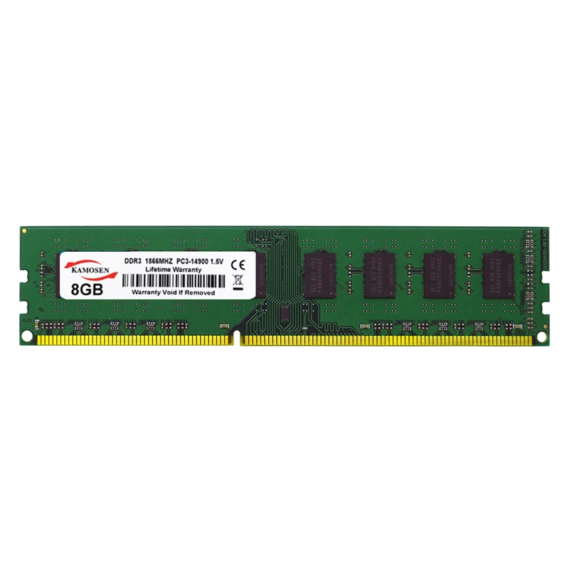 Оперативная память DDR3 1 ГБ 2 4 8 8500MHz1333MHz1600MHz1866MHz основная настольная 240 pin без ECC