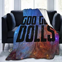 goo goo dolls ultra soft throw blanket flannel light weight fuzzy warm throws for winter bedding couch sofa