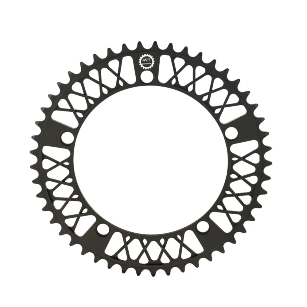 Велосипедная цепь с фиксированной передачей односкоростная шатунная пластина