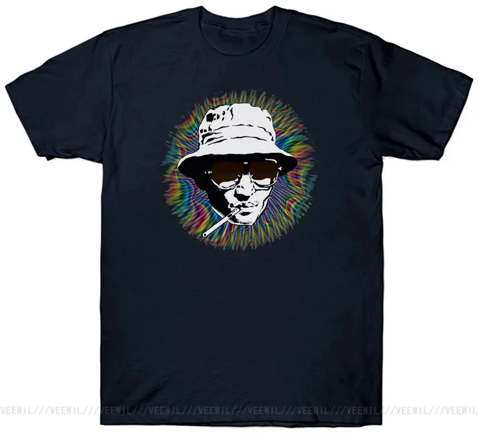 Футболка HUNTER S Томпсон гонзо журналистика Америка для молодежи среднего возраста