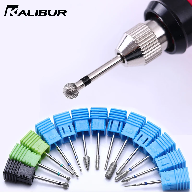 Фрезы для маникюра KALIBUR 1 шт. фрезы аксессуары электрических фрез вращающиеся