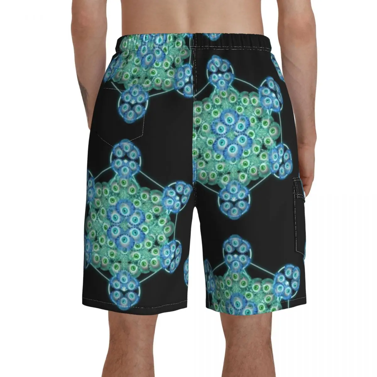 

Albert Hoffman Board Shorts Funny Beach Swimming Trunks Polyester Men Swim Trunks
