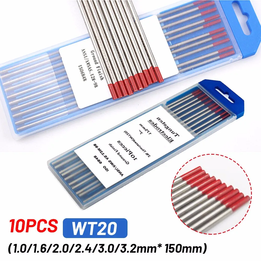 

WT20 Tungsten Electrode Rod Welding Welding Machine Welding Rods 1 Set