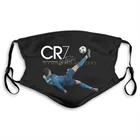 Cr7 велосипед удар гол Криштиану Роналду взрослые Размеры крутые повседневные гордость унисекс Новые светильник летние маски с принтом Diy