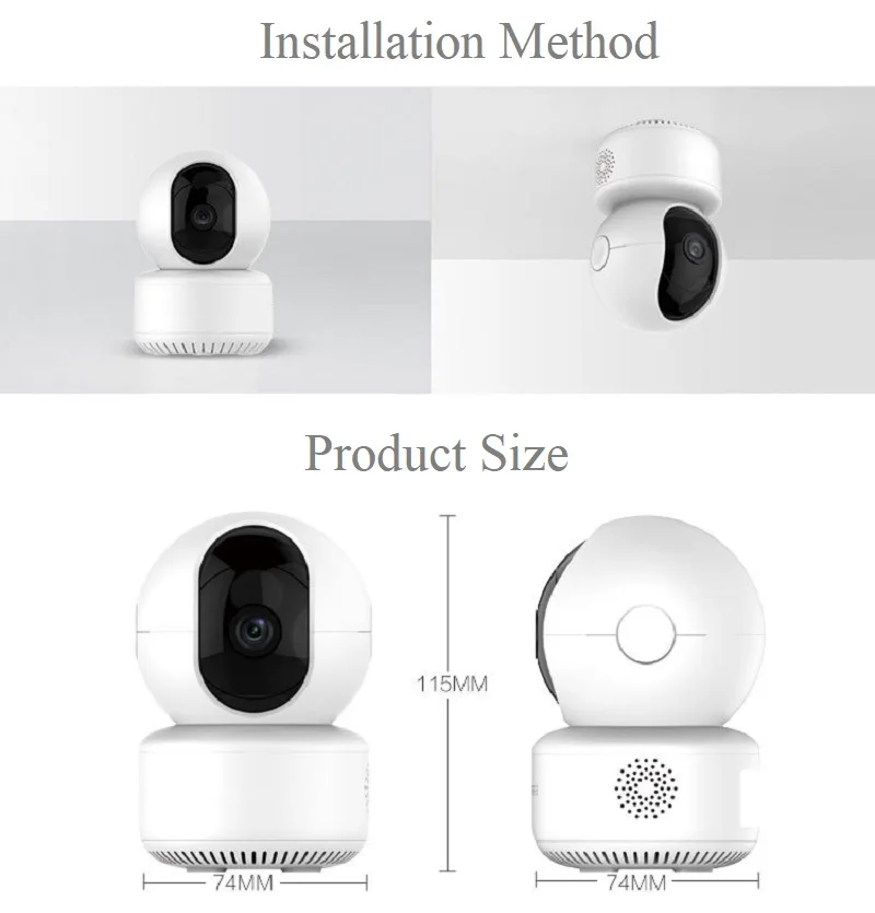 Ywssrc 720 P/1080 P WIFI камера безопасности IP облако CCTV домашняя геодезическая