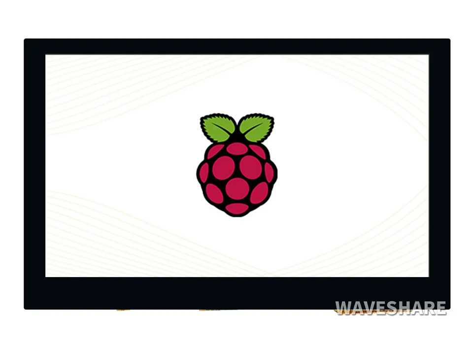 Емкостный сенсорный дисплей 4 3 дюйма ЖК DSI для Raspberry Pi 800 × 480 широкий угол IPS