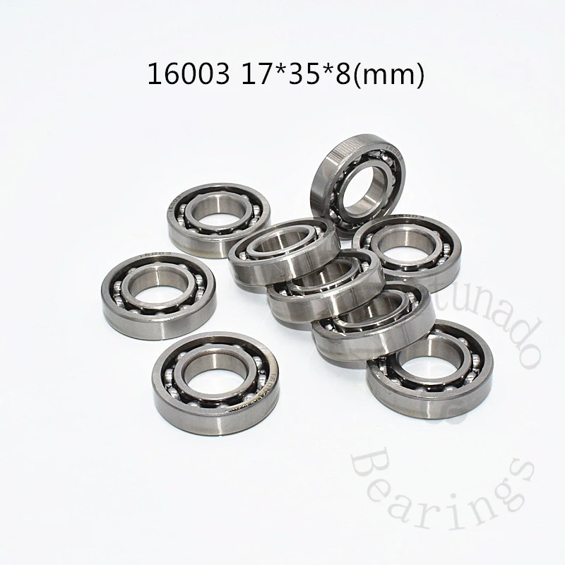16003 17*35*8(mm) 1Piece bearing ABEC-5 16003 chrome steel deep groove bearing