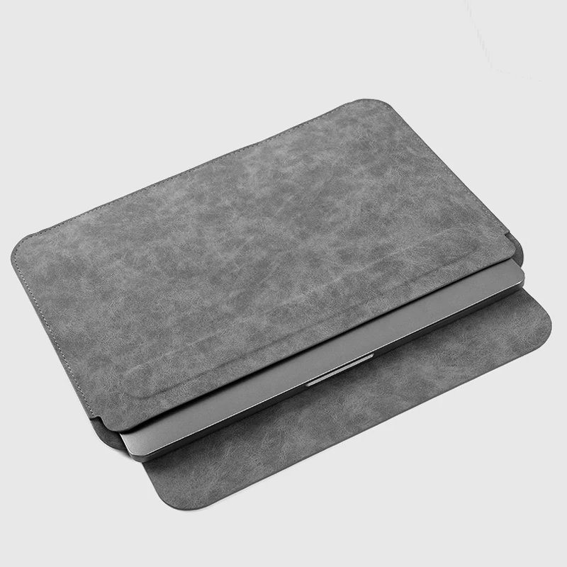 Матовая сумка из ПУ кожи с магнитной пряжкой для ноутбука Новый Macbook Air Pro 13 Retina