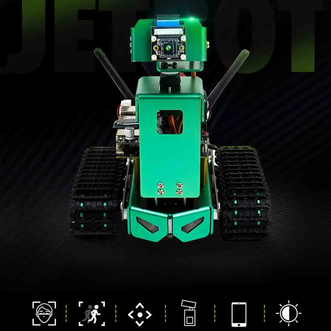 

Custom EU Artificial Intelligence Car DIY 3DOF Robot Car Kit With/ Without Development Board For Jetson Nano (Adjustable Height)