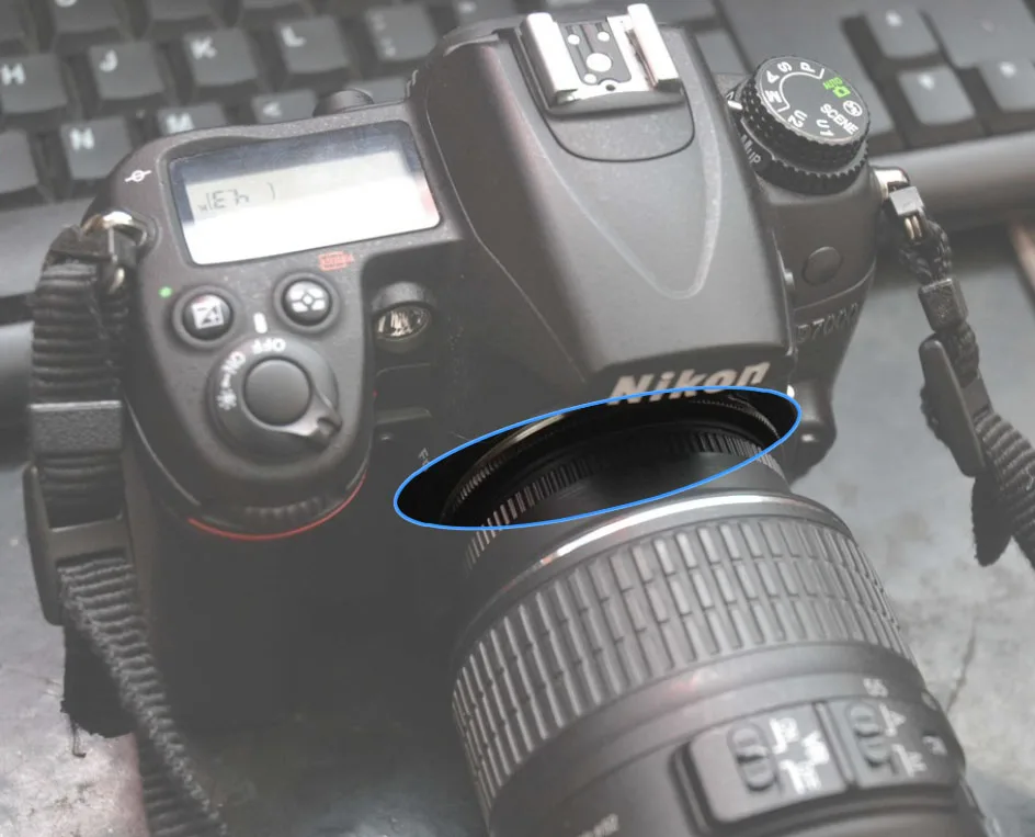 Алюминиевое макрообъектив для камеры обратное переходное кольцо Nikon AI до 49 мм 52 55