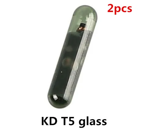 2 шт. KD T5 копия чип для KEYDIY KD-X2 чип транспондер IC cloner программист, Автомобильный ключ чип - Цвет: 2pcs T5 glass