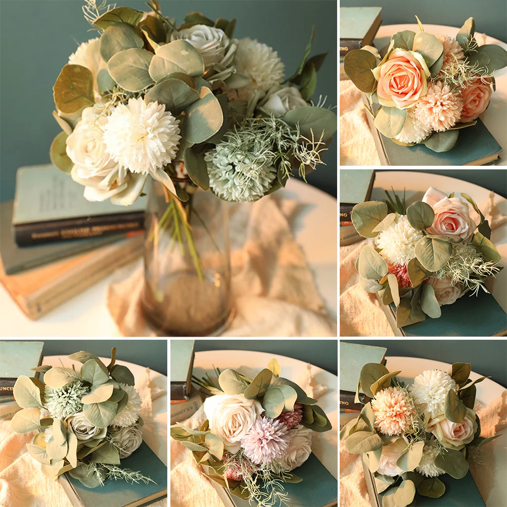 

Office Artificial Bouquet Decoration High quality 35*20cm Real Artificial
