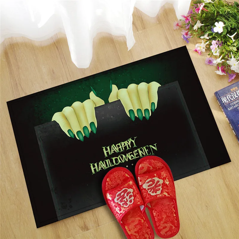 Украшения на хэлоуин популярный товар коврик с защитой от скольжения половик для