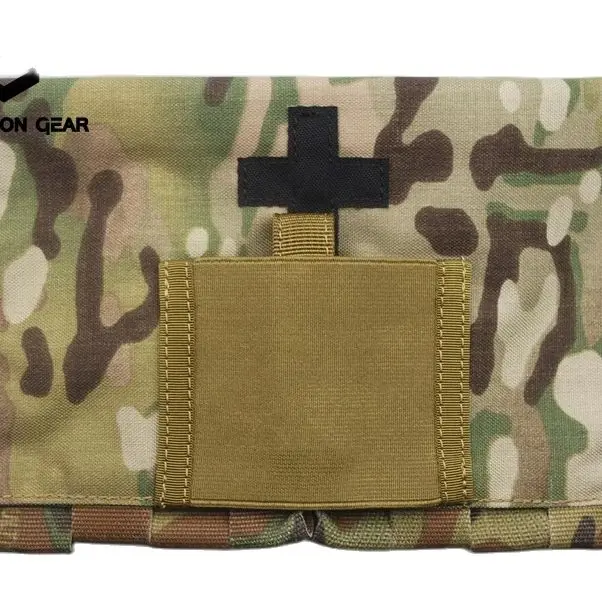 Outdoor Sports Medical Tactical Vest External Auxiliary Bag Tool Mag MC