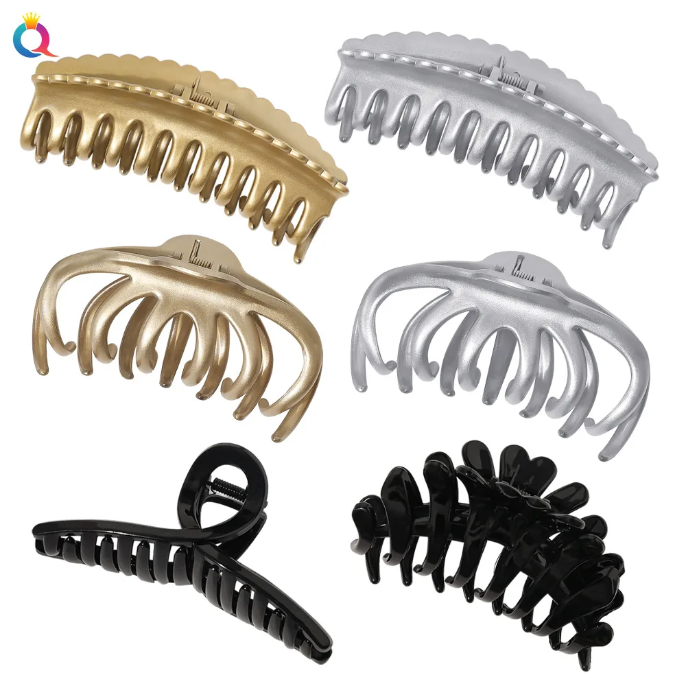 

Женская заколка для волос, заколки для волос зажимы, большой размер, различной формы, аксессуары для волос QY123009, акриловые клипсы