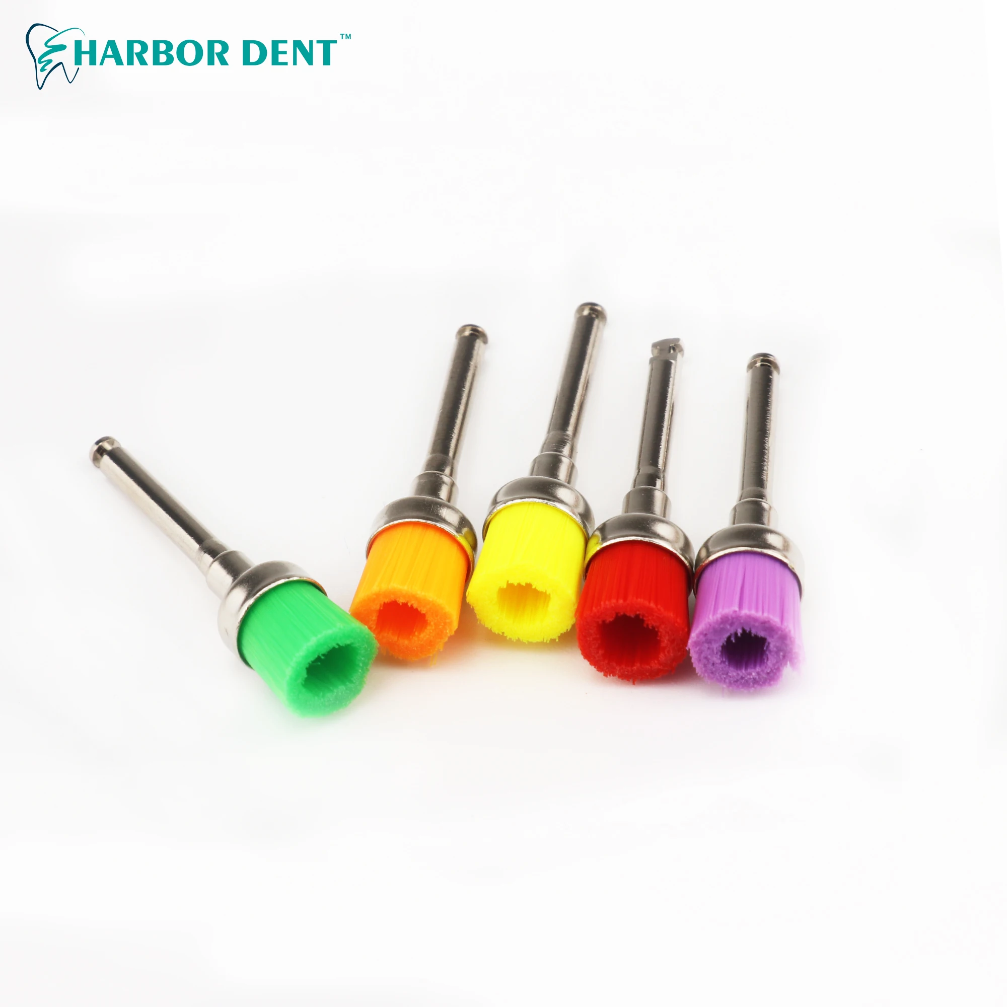 100 шт./50 шт. зубные нейлоновое полировочное кисти миска Форма зубная