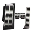 Аксессуары педаль тормоза акселератора сцепления для Audi Q3 2013-2018 Автоматическая Ручная измененная прокладка из нержавеющей стали