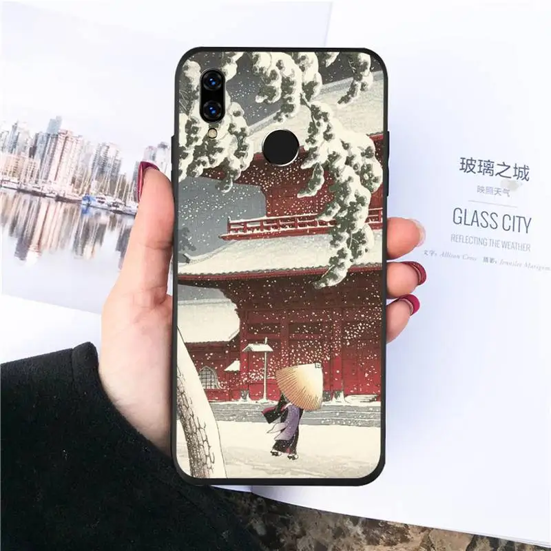 

Ukiyo-e Tokyo Japanese Art Phone Case For Huawei Honor 7C 7A 8X 8A 9 10 10i Lite 20 NOVA 3i 3e