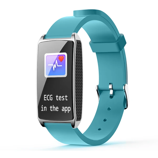 Зеленый GT58 для мужчин и женщин смарт-браслет PPG+ ECG+ HRV монитор сердечного ритма здоровья проверка браслет уведомления о звонках анти-потеря напоминание браслет - Цвет: Зеленый