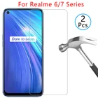 Защитное стекло для realme 6 7 pro 6s s, закаленное стекло, для oppo realmi s6, 6pro, 7pro, realme6, realme7, защитная пленка