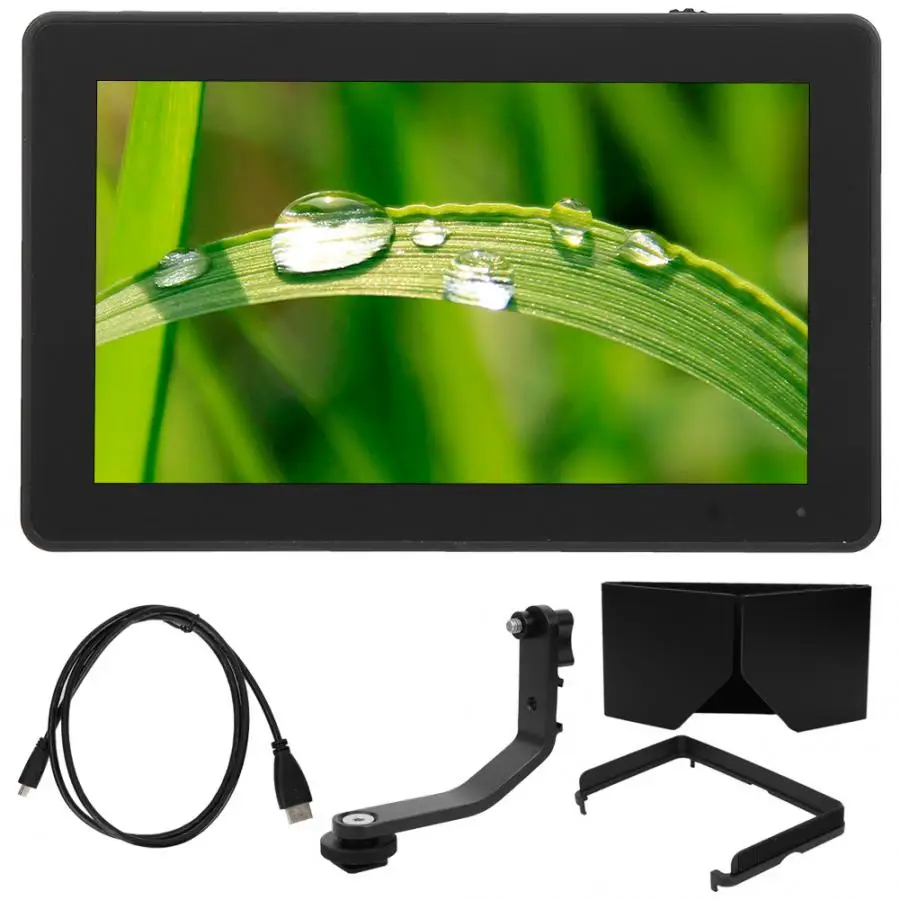 Verkauf FEELWORLD F6 PLUS 4K Monitor 5,5 Zoll Auf Kamera DSLR 3D LUT Touchscreen IPS FHD 1920x1080 Video 4K HDMI Feld Monitor Dslr