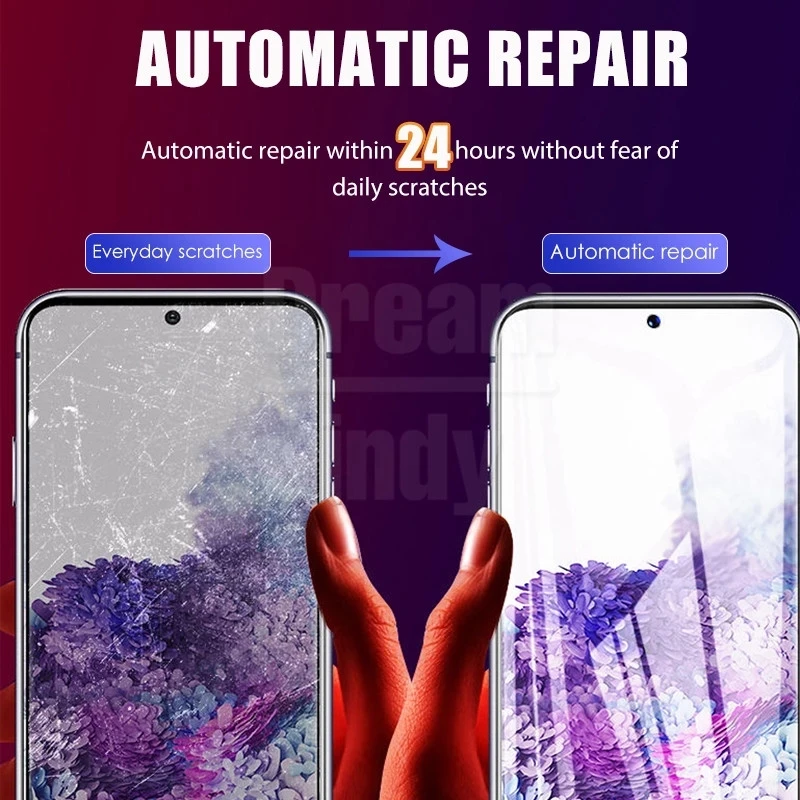 

Protective Hydrogel Film For Samsung Galaxy S8 S9 S10 E S20 Plus Note 8 9 10 20 Ultra A51 A71 A50 A70 Screen Protector No Glass