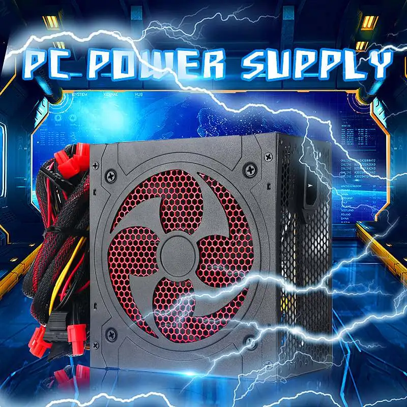 

1000W Power Supply PFC Silent Fan ATX 20pin 12V PC Computer SATA Gaming PC Power Supply For Intel AMD Computer