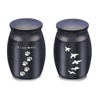 human ashes urn for family memorial pet dog cremation urn casket funeral birds cat container no deformation mini small 30x40mm