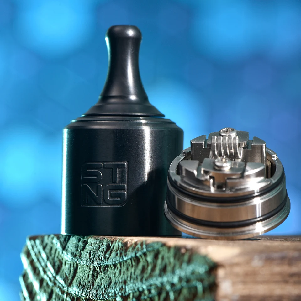 Бак Wotofo Stng MTL RDA 22 мм 5 30 Вт одна катушка 0 4 1.8ohm Squonk Pin Vape атомайзер бак с 10 шт. хлопок