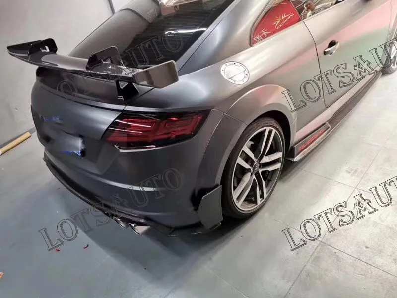 Задний спойлер из углеродного волокна для AUDI ttspoiler TT RS warhead speed Style (кронштейн