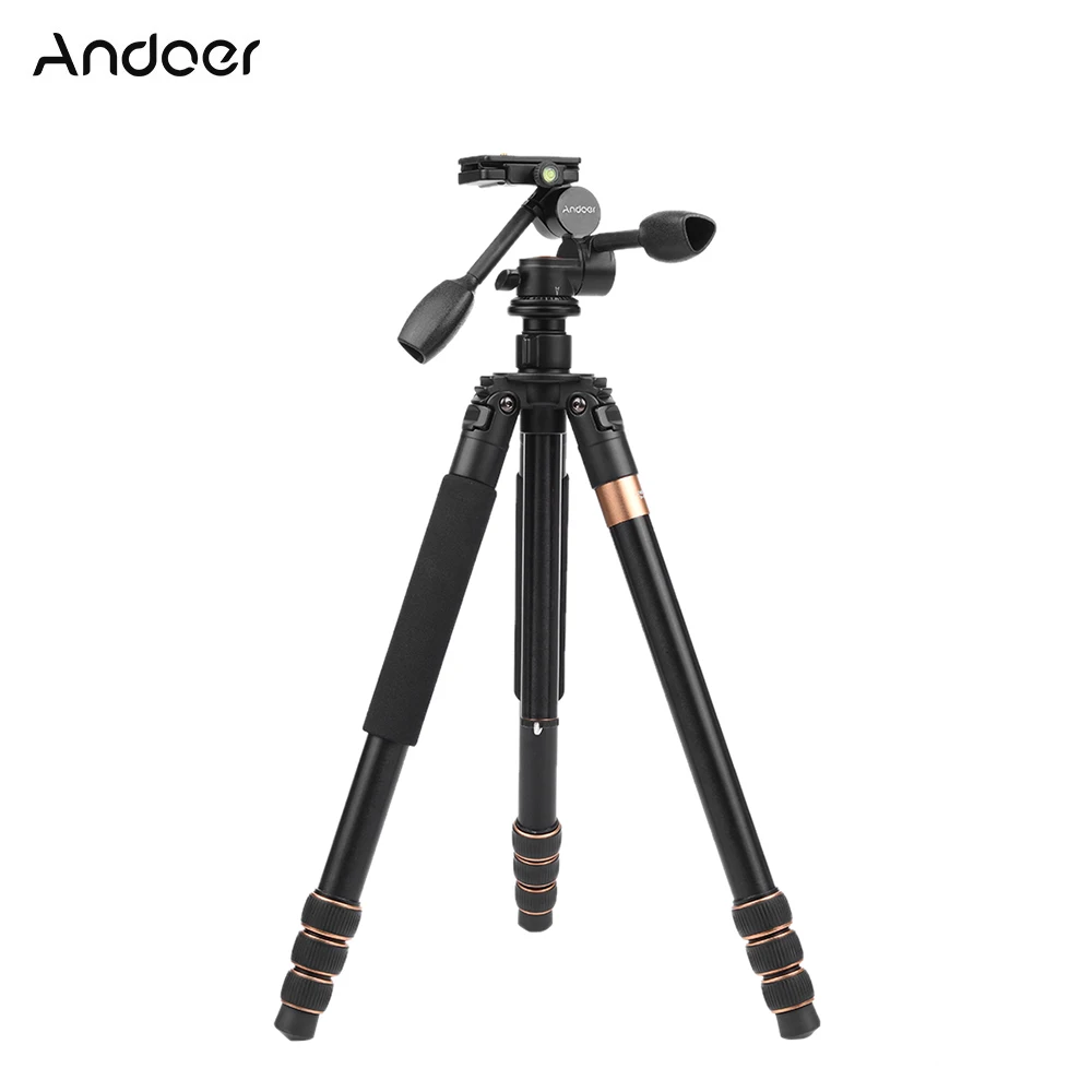 Штатив Andoer TP 630 180 см/70 9 дюйма для цифровой зеркальной камеры Canon Nikon Sony макс.