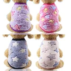 6 цветов, жилет с мультяшным щенком, одежда, теплая одежда для собак, зимнее пальто для собак чихуахуа, французского бульдога, Одежда для маленьких собак, кошек