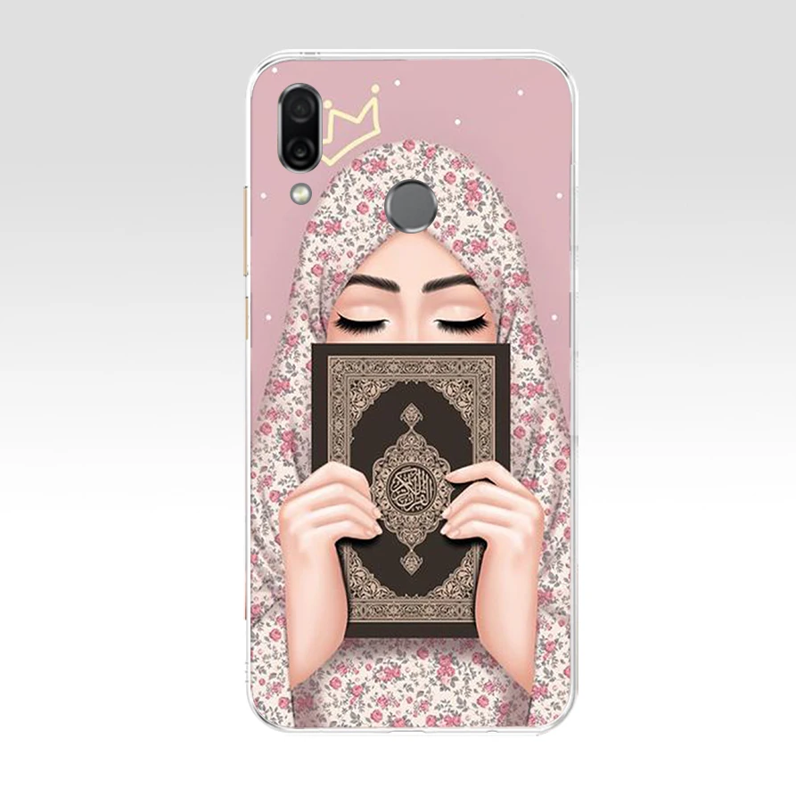 Чехол для телефона из мягкого силикона и ТПУ женщин арабов с глазами лица Niqab 030FG
