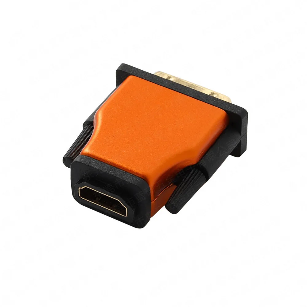 

DVI 24+1 Male to Female HDMI-Compatible Converter Gold Plated Adapter 1080P for HDTV LCD DVI-D，HDMI female to DVI-D male adapter