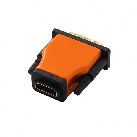 Адаптер DVI 24 + 1 штекер-гнездо HDMI-совместимый, позолоченный, 1080P