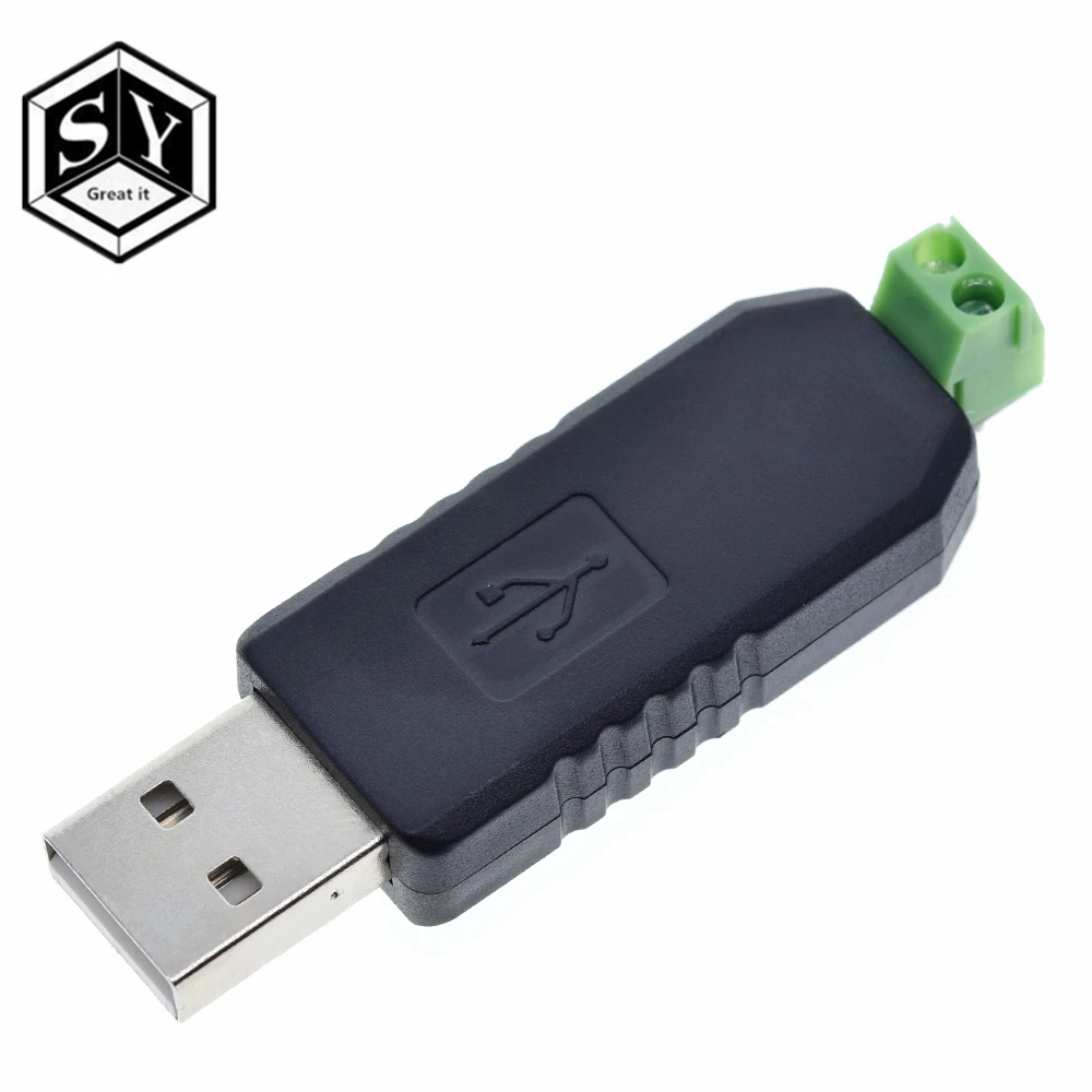 Адаптер конвертер с USB на RS485 485 поддержка Win7 XP Vista Linux Mac OS WinCE5.0|Интегральные схемы| |