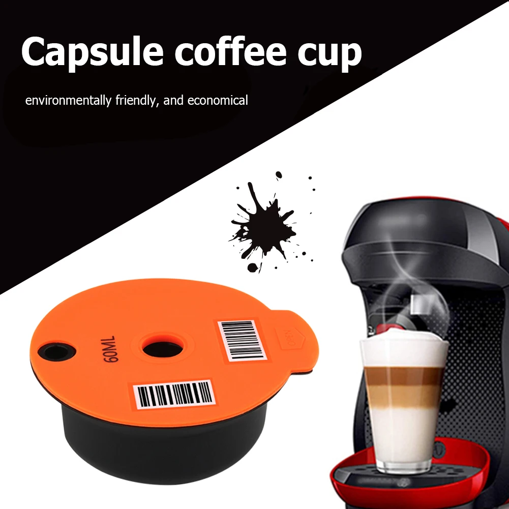 60/180 ml coffee machine for Bosch-s Tassimo kitchen gadgets reusable capsule cup filter basket pod and spoon brush | Дом и сад