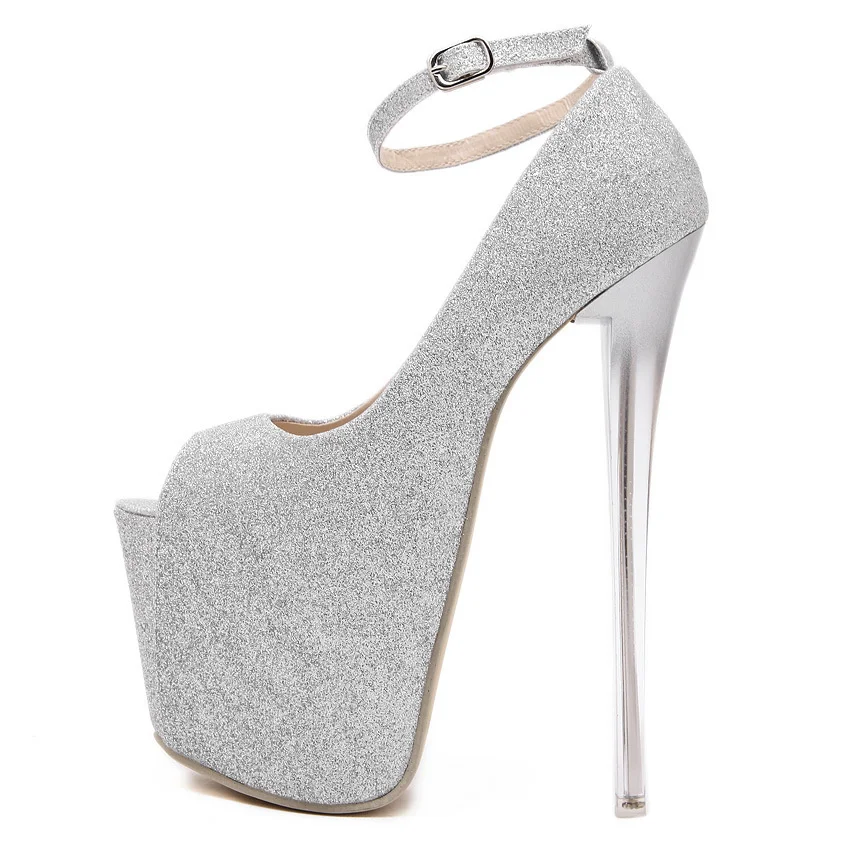 

High high heels are in size